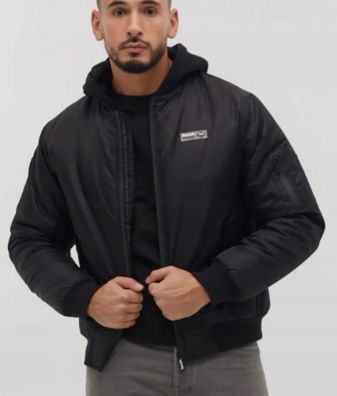kurtka typu bomber z kapturem BENCH R.L zdjęcie 4