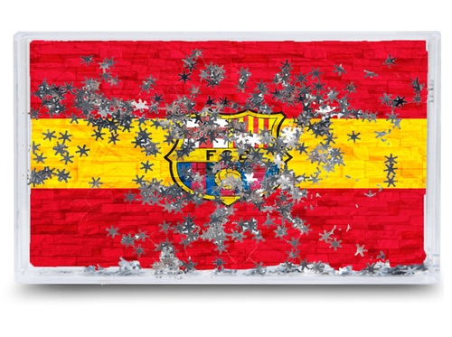 Akwarium - Ramka wodna 3D - Barcelona - Barca na Arena.pl