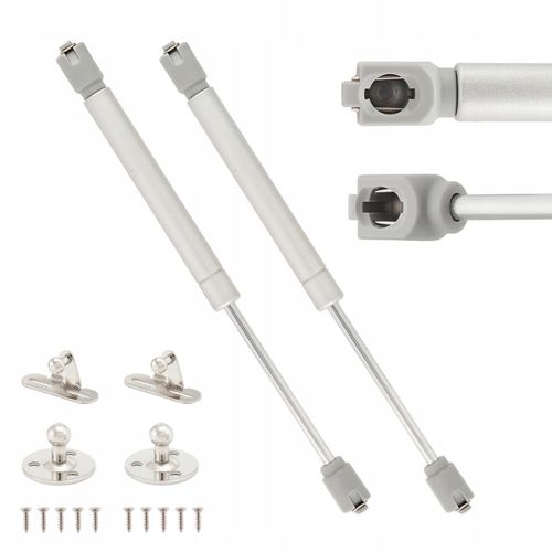 2 x MOCNY PODNOŚNIK GAZOWY SIŁOWNIK DO FRONTÓW - 200N + WKRĘTY + na Arena.pl