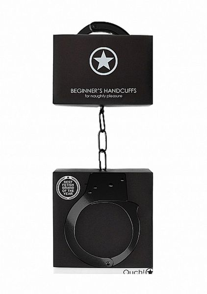 Beginner""S Handcuffs - Black zdjęcie 2