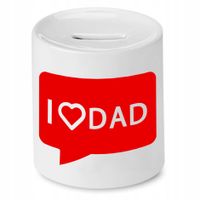 Skarbonka Dla Taty I Love Dad Kocham Cię Tato Z Nadrukiem Ze Zdjęciem