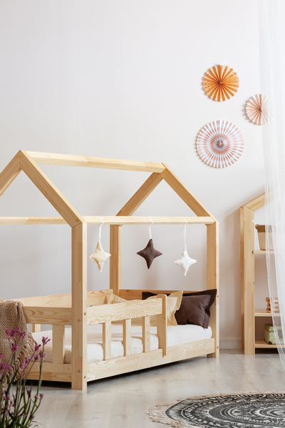 Łóżko parterowe domek dziecięce Krzyś 80x200 zdjęcie 3