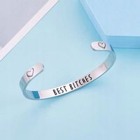 BRANSOLETKI PRZYJAŹNI DAMSKIE BEST BITCHES 2 SZTUKI