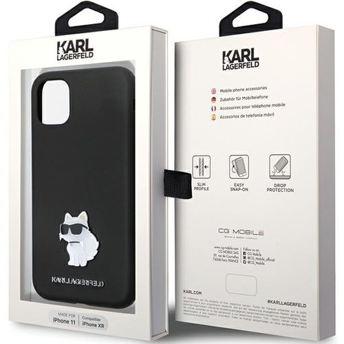 Etui Karl Lagerfeld do iPhone 11, iPhone XR, Czarny na Arena.pl