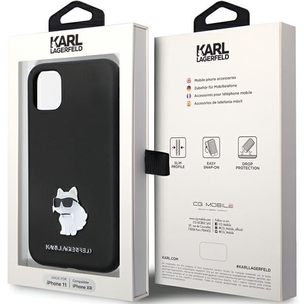 Etui Karl Lagerfeld do iPhone 11, iPhone XR, Czarny zdjęcie 8