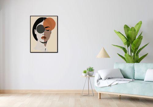 Plakat 60x80cm Dwie Strony Piękna na Arena.pl