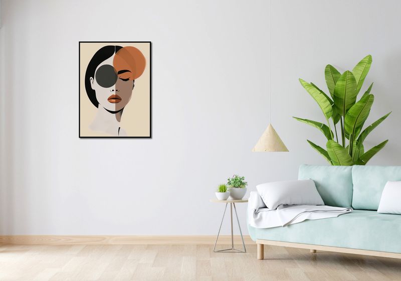 Plakat 60x80cm Dwie Strony Piękna zdjęcie 4