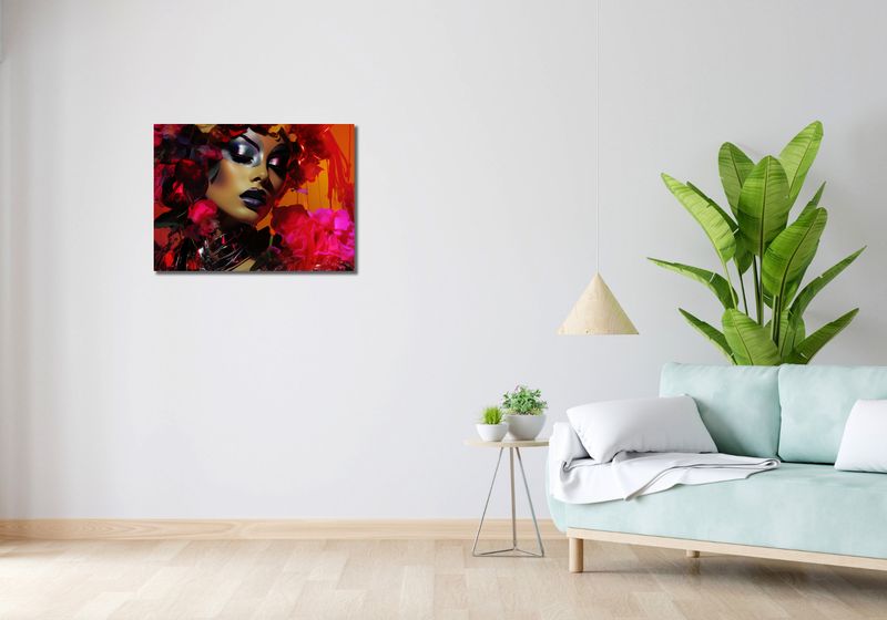 Obraz 70x50cm Kwiecista Diva zdjęcie 2