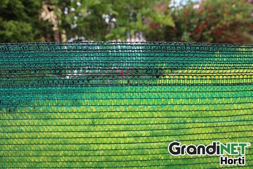 Siatka Cieniująca Mata 4x5m 60% Osłona Zielona Na Ogrodzenie Płot Balkon na Arena.pl