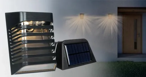 10x Lampka Solarna Elewacyjna LED z Czujnikiem zdjęcie 5