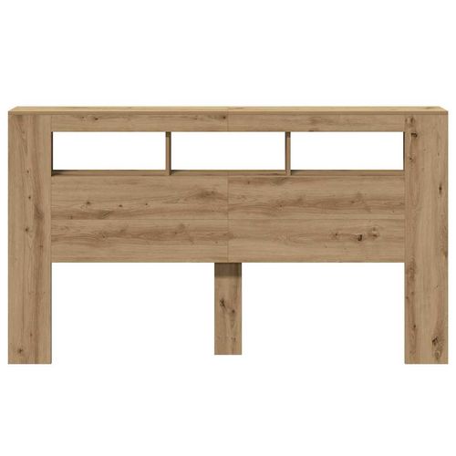 Wezgłowie łóżka z LED, dąb artisan, 180x18,5x103,5 cm na Arena.pl