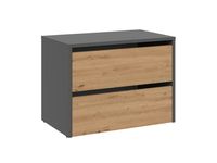 SZAFKA NA BUTY MODO ANTRACYT / DĄB ARTISAN