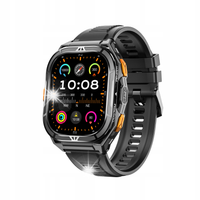 ZEGAREK SMARTWATCH MĘSKI DAMSKI WODOODPORNY 5 ATM Z ROZMOWAMI MENU POLSKIE