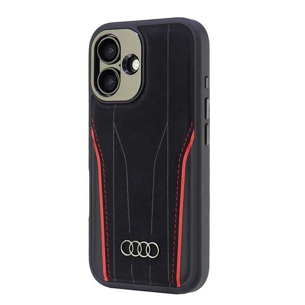 Etui Audi do iPhone 16, Czarny, MagSafe zdjęcie 3