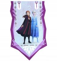 Firana dzięcięca PANEL ekran drukowany KRAINA LODU Anna Elza Frozen 50x140