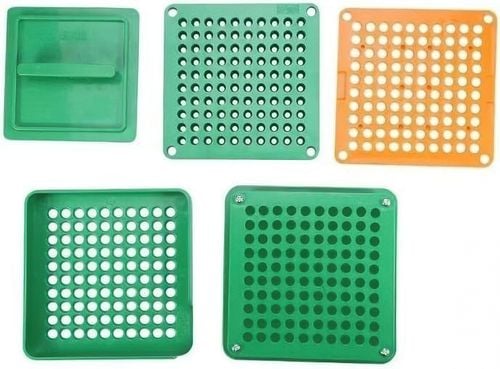 Ręczny kapsulator do kapsułek „0” na 100 komórek do napełniania proszkiem na Arena.pl