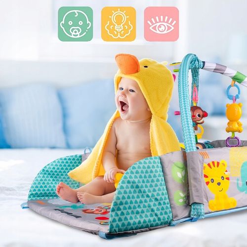 MATA EDUKACYJNA DLA NIEMOWLĄT INTERAKTYWNA 5W1 DUŻA DŻUNGLA na Arena.pl