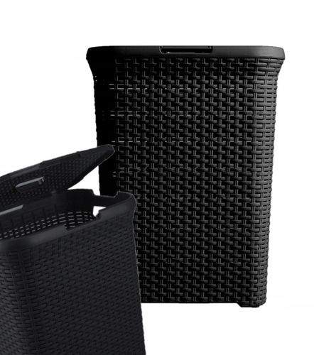 CURVER RATTAN STYLE KOSZ ŁAZIENKOWY NA PRANIE BIELIZNE UBRANIA 60L na Arena.pl