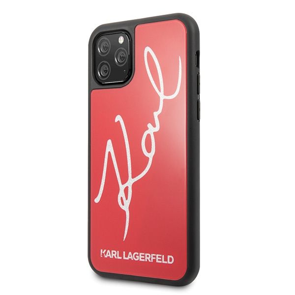 Etui Karl Lagerfeld do iPhone 11 Pro, Czerwony zdjęcie 2