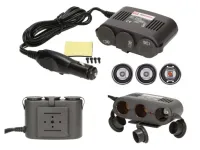 MOCNY ROZGAŁĘŹNIK ROZGAŁĘZIACZ ZAPALNICZKI 12V R1L