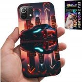 ETUI DO XIAOMI MI 11 LITE - SAMOCHODY FAN, WZORY DLA MĘŻCZYZN +FOLIA