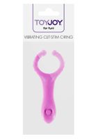 Wibrujący Klips Na Penia Ze Stymulatorem Łechtaczki - Vibrating Clit-Stim C-Ring