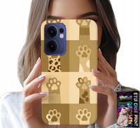 ETUI DO OPPO FIND X5 LITE - LOVE CAT, WZORY Z KOTAMI, ŁAPKI KOTÓW
