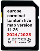 NAJNOWSZA MAPA RENAULT TOMTOM CARMINAT LIVE 11.25 2024/2025 EUROPA FOTOR