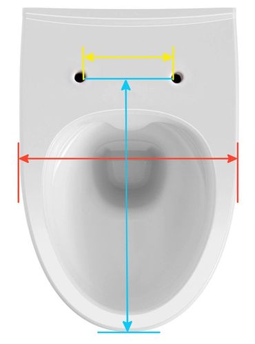 Deska sedesowa wolnoopadająca WC twardy duroplast uniwersalna wypinana kołk na Arena.pl