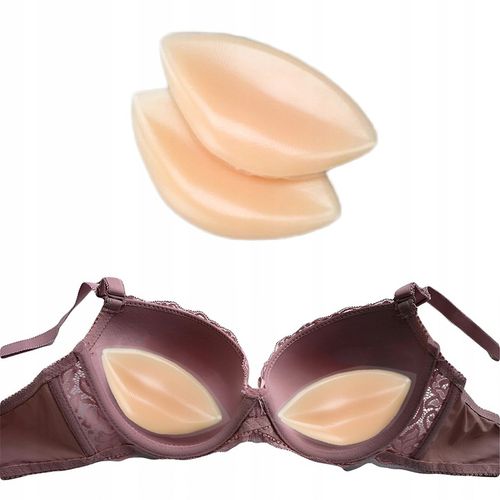 WKŁADKI DO BIKINI STANIKA PUSH UP SILIKON WYMIENNE MODELUJĄCE POWIĘKSZAJĄCE na Arena.pl