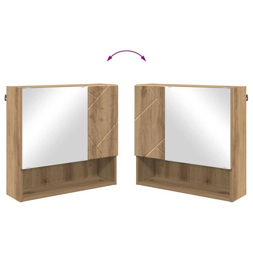 Zestaw mebli łazienkowych 4 pcs dąb artisan 61 x 35 x 64 cm na Arena.pl