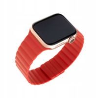 Pasek FIXED Magnetic Strap do Apple Watch 44/45/46/49 mm red