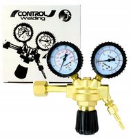 Reduktor do CO2 argon dwutlenek węgla MAXY CO2/Ar z 2 manometrami