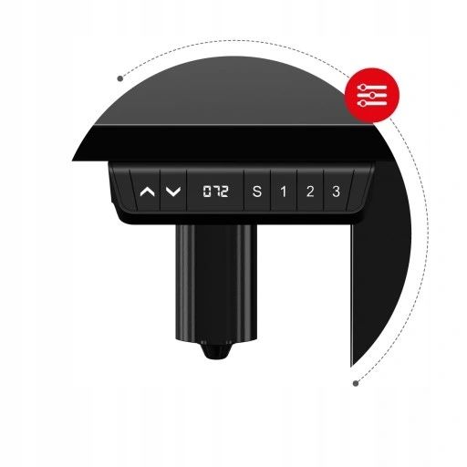 Biurko Gamingowe Elektryczne Regulowane Narożne zdjęcie 5