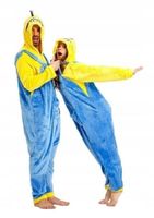 PRZEBRANIE MINIONEK ONESIE MINIONKI DRES PIŻAMA PIŻAMA MINION ŚMIESZNA L