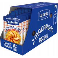 Lubella Pouch Makaron z musem z jabłek i cynamonu 170 g x 10 sztuk