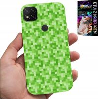 ETUI DO XIAOMI REDMI 9C - WZORY Z GIER Z GRY PIKSEL PIKSELE PLECKI