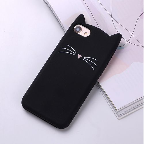 ETUI Case iPhone 7 Plus 8 Plus  Uszy Wąsy Kot na Arena.pl