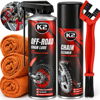K2 Zestaw Do Czyszczenia Mycia Smarowania Łańcucha Smar Olej Do Łańcucha