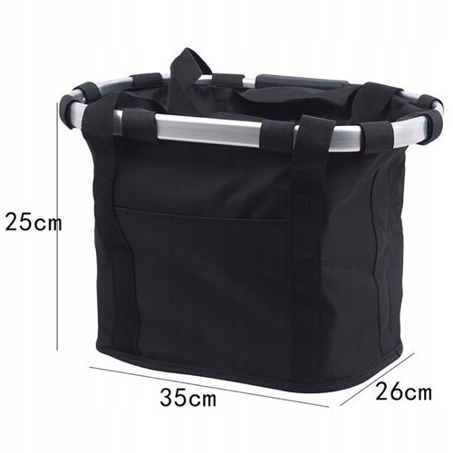 KOSZYK NA KIEROWNICĘ DO ROWERU ROWEROWY NIEPRZEMAKALNY TORBA 11L ZESTAW na Arena.pl