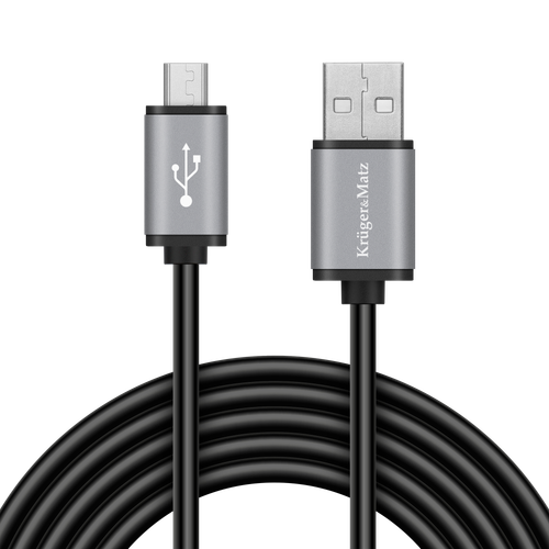 Kabel USB - micro USB 0,2m Kruger&Matz MOCNY na Arena.pl