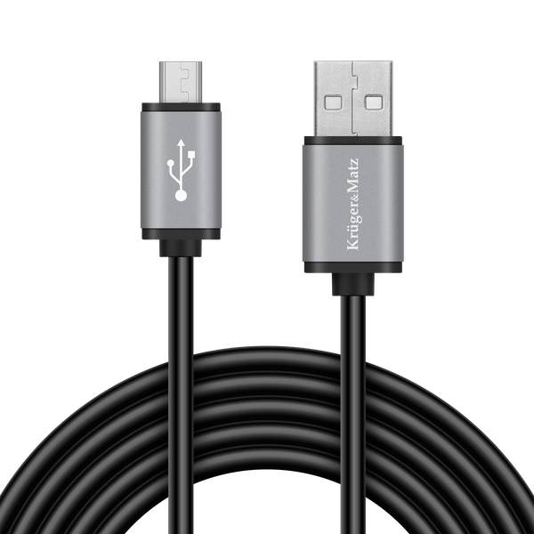 Kabel USB - micro USB 0,2m Kruger&Matz MOCNY zdjęcie 2