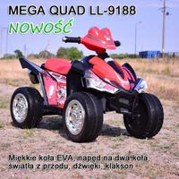 NAJNOWSZY OLBRZYMI QUAD SPORT, MIĘKKIE KOŁA  STRONG 2/ LL9188