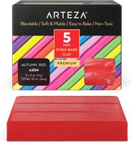 pasta polimerowa glinka czerwona jesień a204 284g