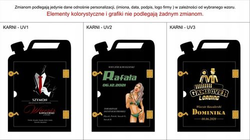 BAREK KANISTER 18 20 30 40 50 60 URODZINY NADRUK na Arena.pl