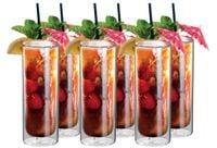 Szklanki Termiczne z Podwójną Ścianką do Mojito Napojów Soków Drinków