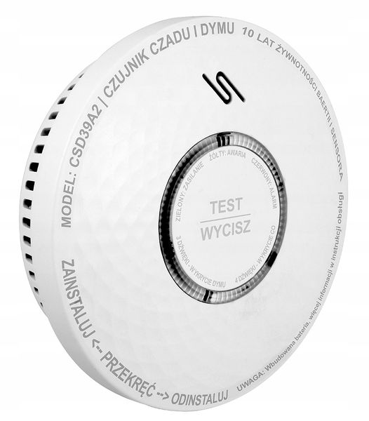 Czujnik czadu / dymu Eura-Tech Eura CSD-39A2 zdjęcie 4