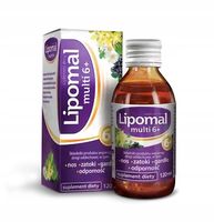 LIPOMAL MULTI 6 +, płyn, 120 ml