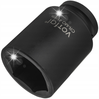 NASADKA UDAROWA NASADOWA 3/4" CALA KLUCZ UDAROWY 41MM DŁUGA 80MM CR-MO 6KĄT