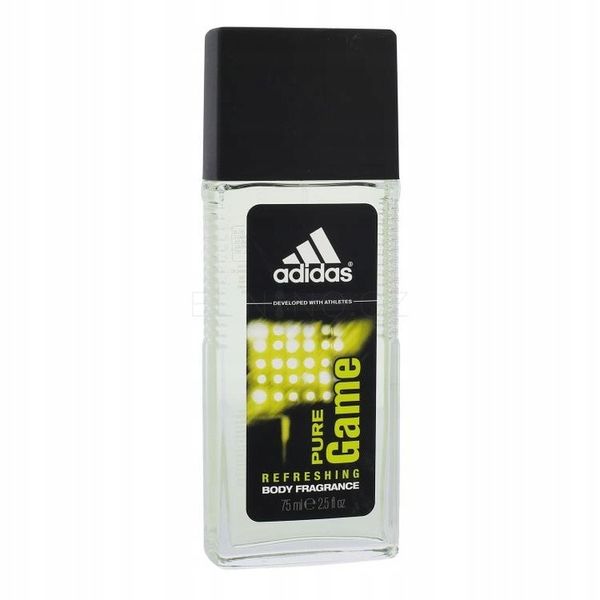 ADIDAS DEO NATURAL SPRAY MEN PURE GAME 75ML zdjęcie 1